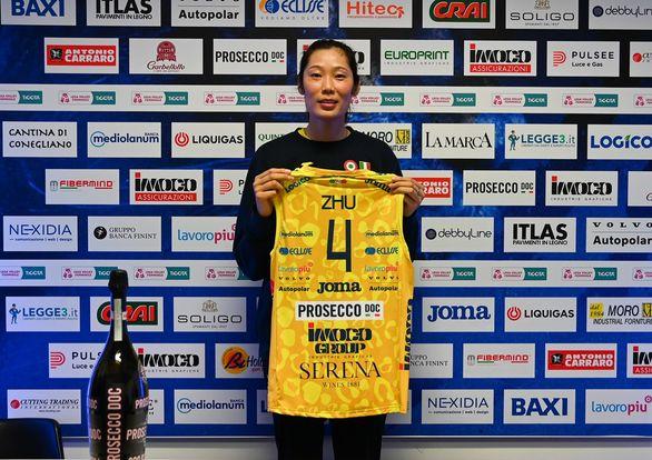 朱婷正式加盟科内利亚诺,成为意甲冠军球队首