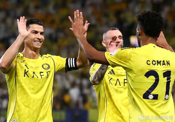 利雅得胜利亚冠二级半决赛5-1大胜多哈国民晋级